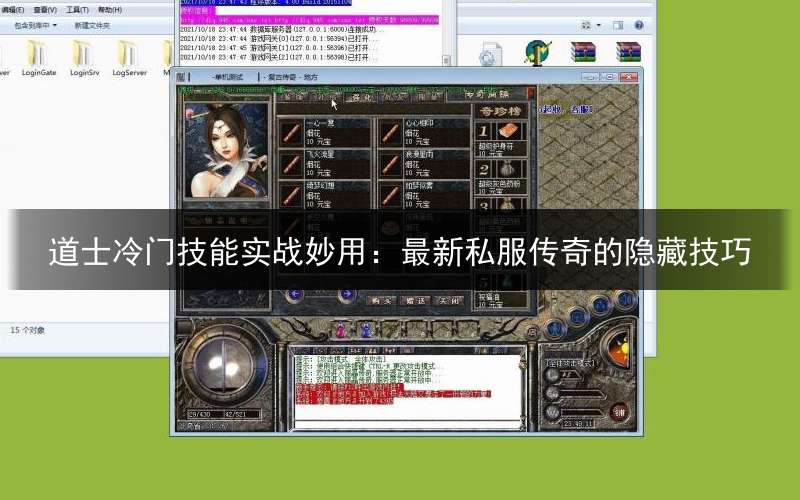 道士冷门技能实战妙用：最新私服传奇的隐藏技巧